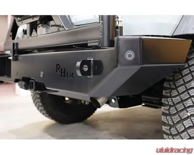 Rock Hard 4x4 Patriot Series Rear Bumper with Tire Carrier for Ford Bronco 2021+ - RH-60301